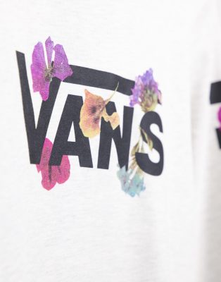 vans felpa fiori