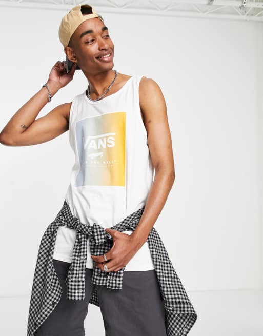 Box logo store tank top