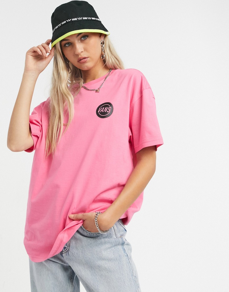 Vans - Taper Off OS Emea - T-shirt in azalea-roze