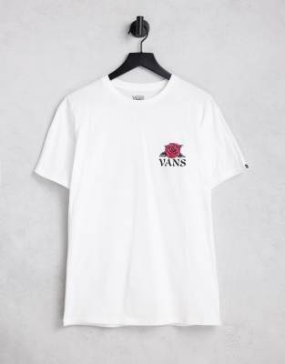 t shirt vans bianca