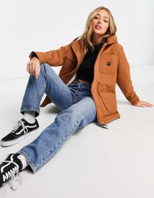 veste vans femme marron