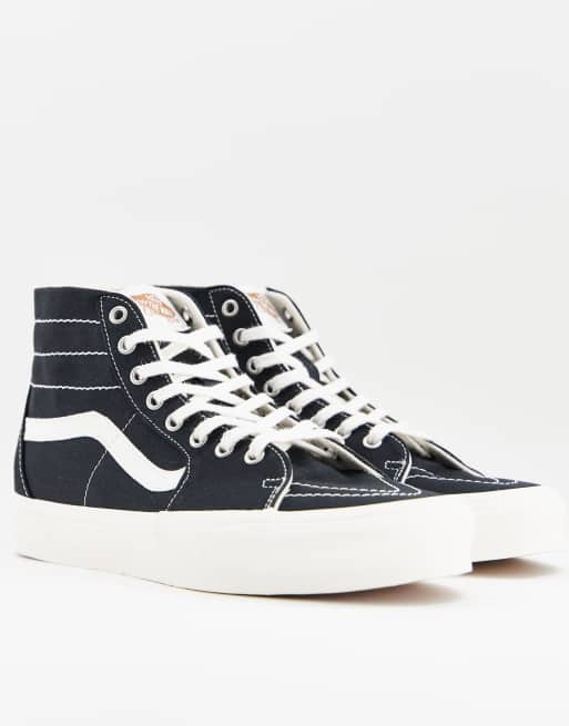 Vans sk8 outlet black and white