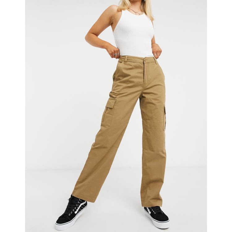 Vans Thread It cargo pant in brown