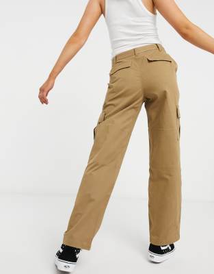 vans thread it cargo pant in brown