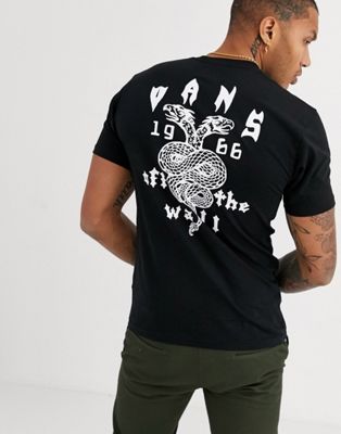 Vans - Tied Up - T-shirt nera | ASOS