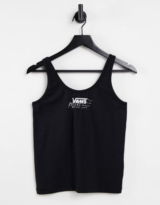 Vans Topsy II logo singlet in black | ASOS