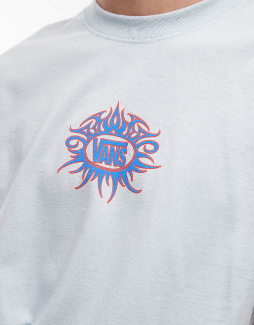 Vans - Torched - T-shirt à imprimé au dos - Bleu, 5 de 5