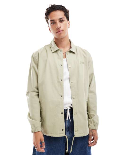 Vans Torrey canvas coach jacket in light tan