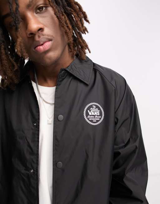 Vans Torrey Coach Jacket / Black White / Mens / RRP £70