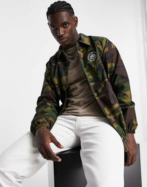 Vans store camo jacket