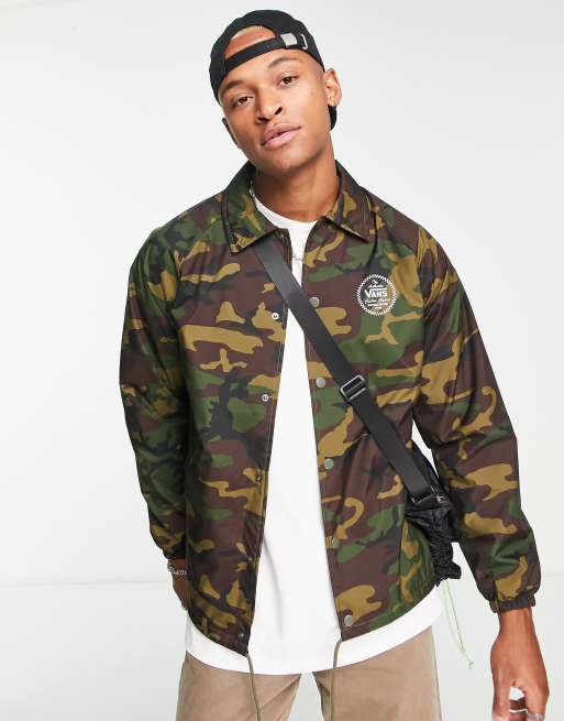 Vans on sale military jacket