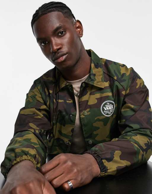 Vans windbreaker camo new arrivals