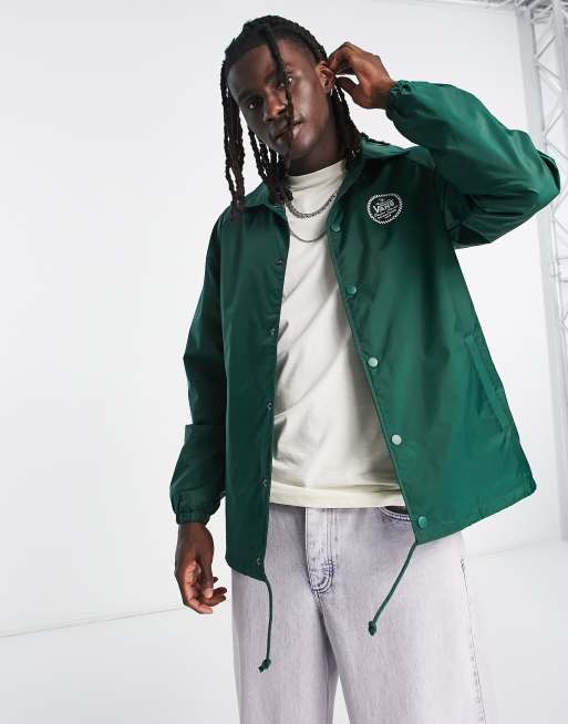 Vans store green jacket