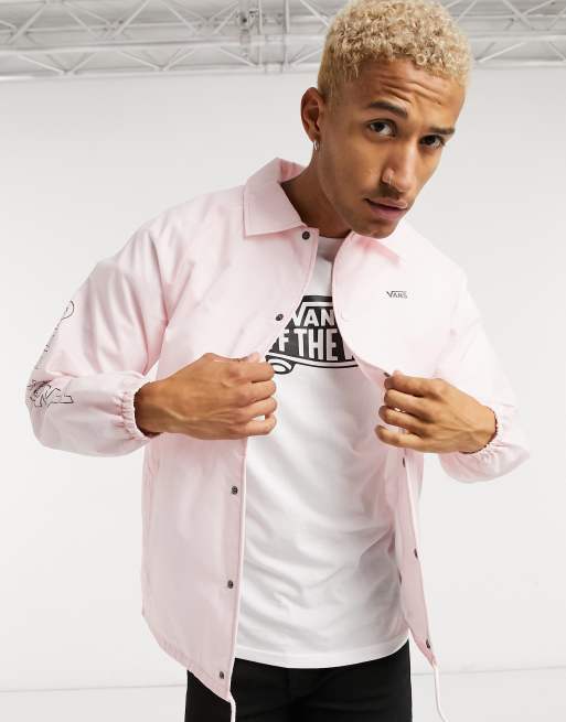 Vans Torrey jacket in pink