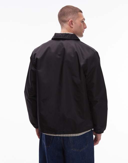 Vans Torrey nylon coach jacket in black, 3 of 5