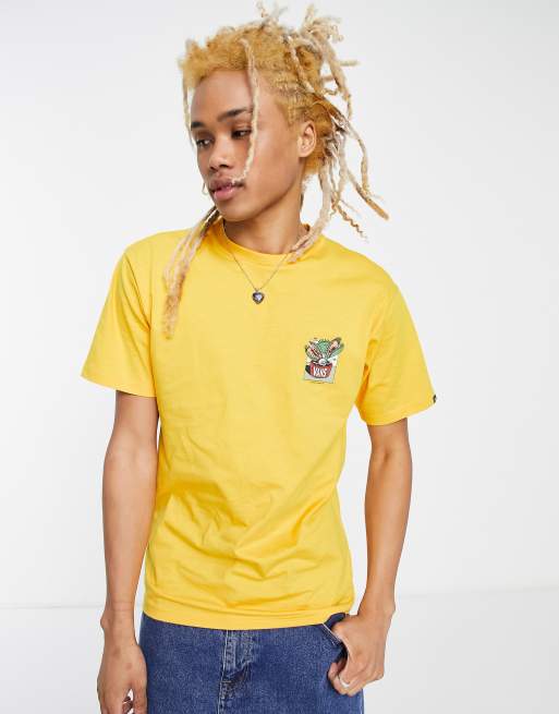 Vans t shirt sale gold