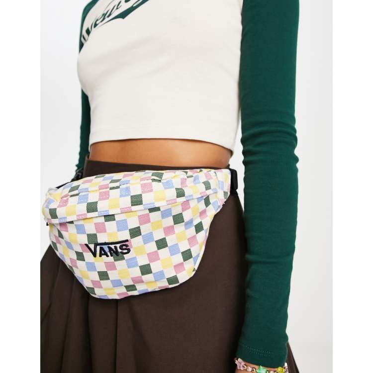 Checkerboard bum store bag vans