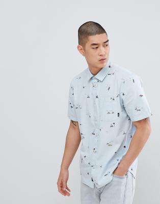 vans short sleeve shirts