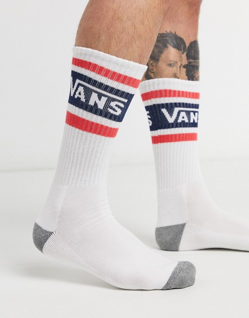 Vans Tribe sock in white