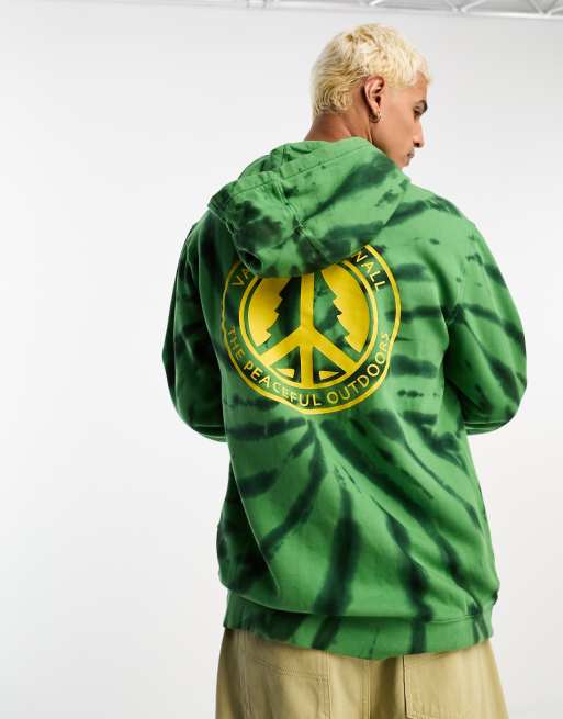 Green and yellow deals vans hoodie