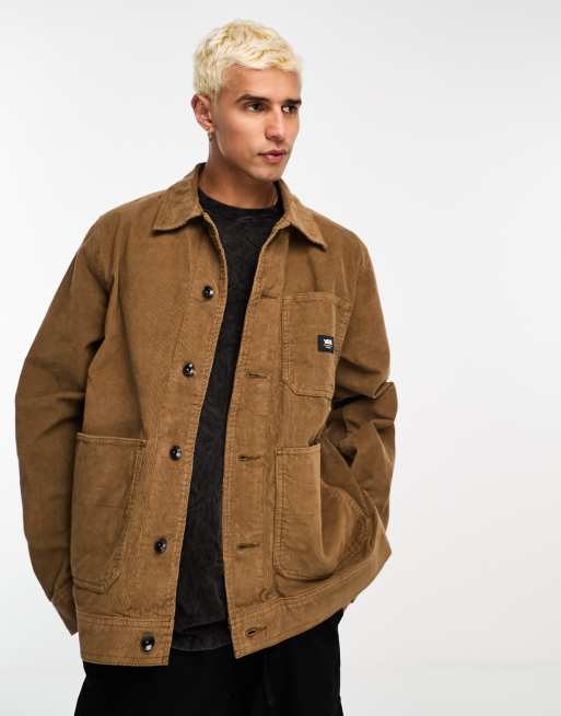 Vans trucker jacket in light brown | ASOS