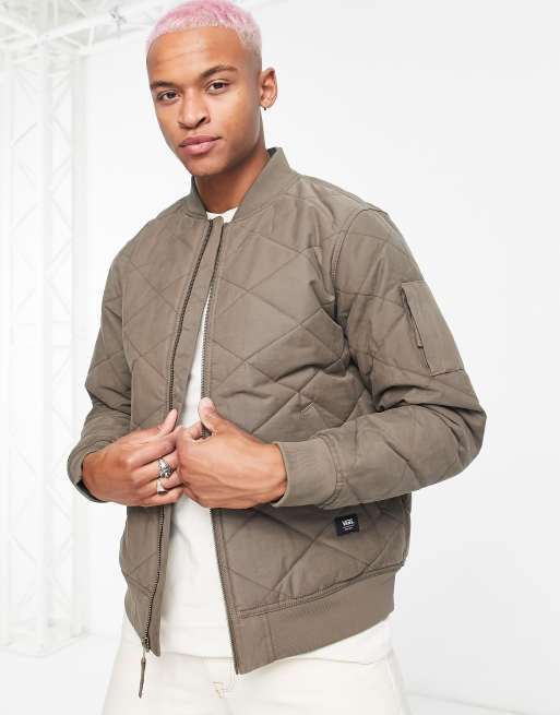 Vans jacket on sale mens Brown