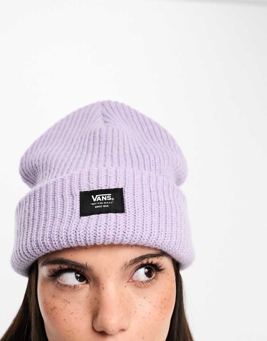 Vans Twisted Beanie In Lilac-purple