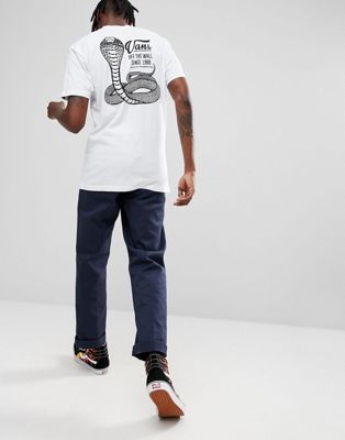 Vans Twisted T-Shirt With Back Logo In 