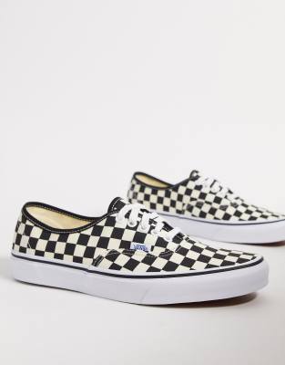 vans carreaux noir et blanc