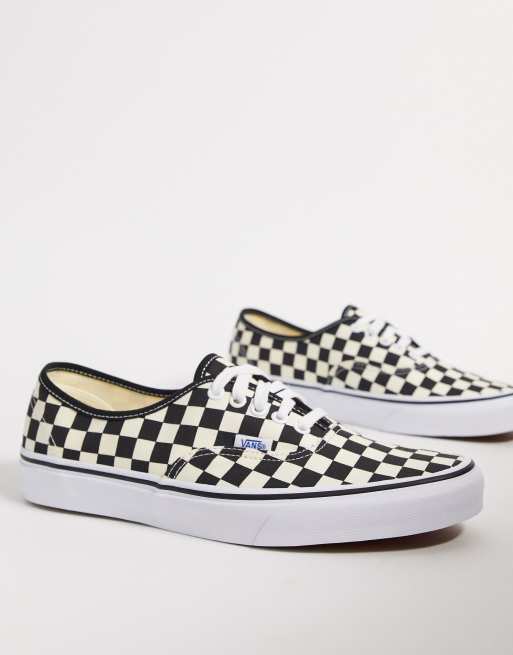 Vans avec on sale carreaux noir blanc