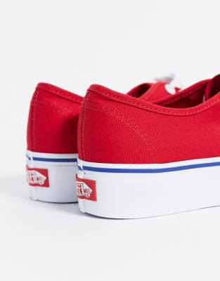vans ua authentic platform