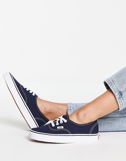 Vans - UA Authentic - Sneakers in marineblauw