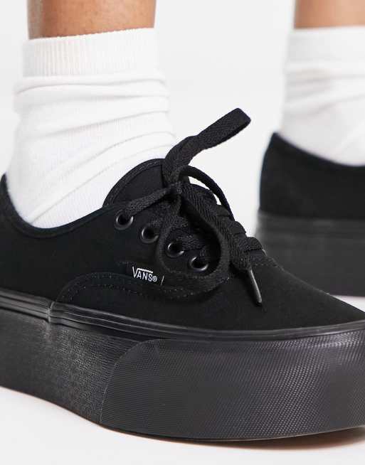 Vans UA Authentic Stackform Sneaker in Schwarz ASOS