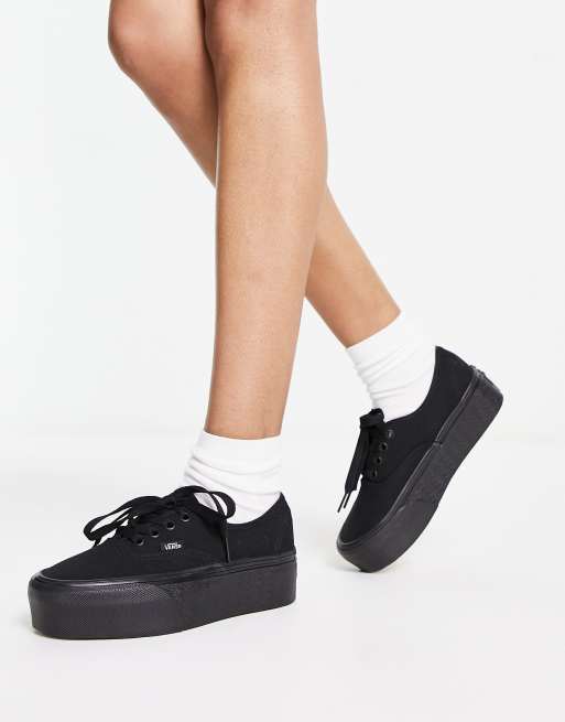 Vans ua 2025 authentic black