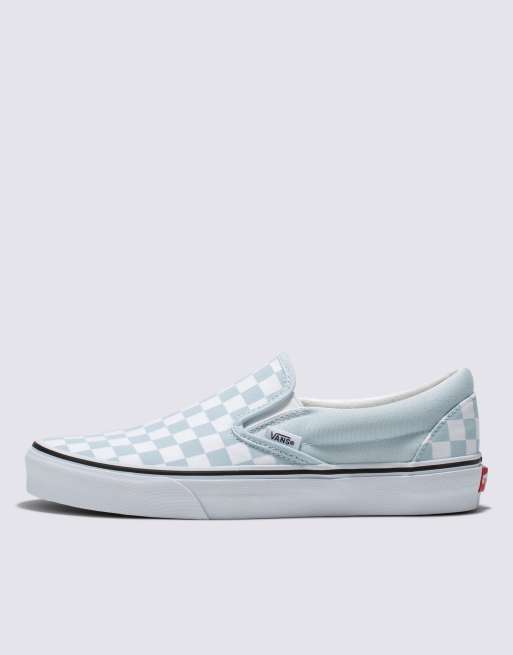 Baby blue and white vans online