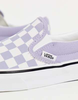 checkered vans with butterflies