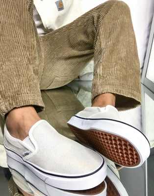 vans classic slip on suede