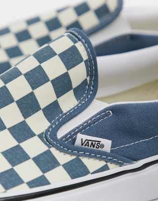 blue mirage checkered vans