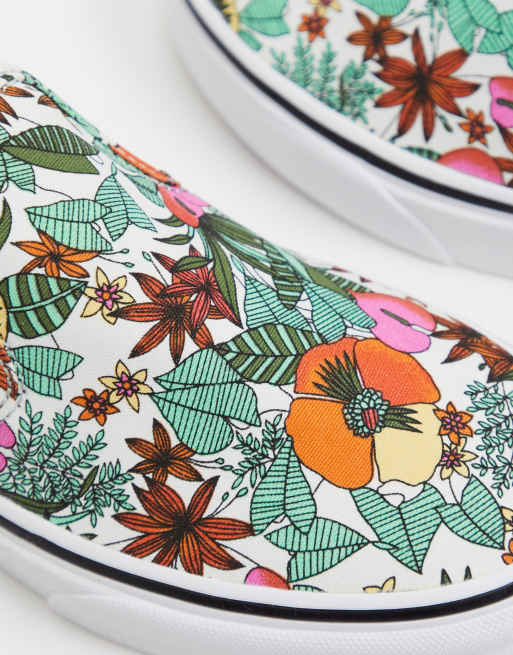 Tropical slip sale on vans