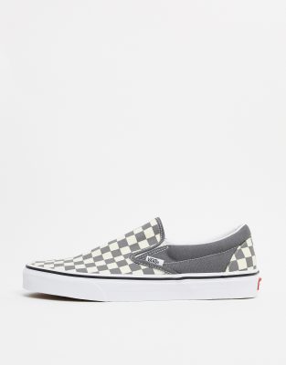 vans pewter white checkerboard