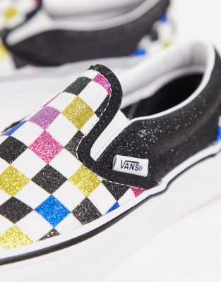 vans glitter trainers
