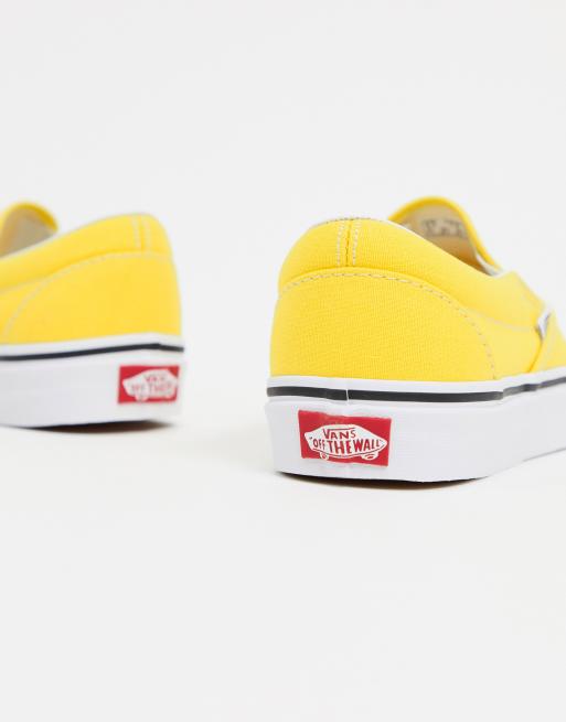 Vibrant hot sale yellow vans