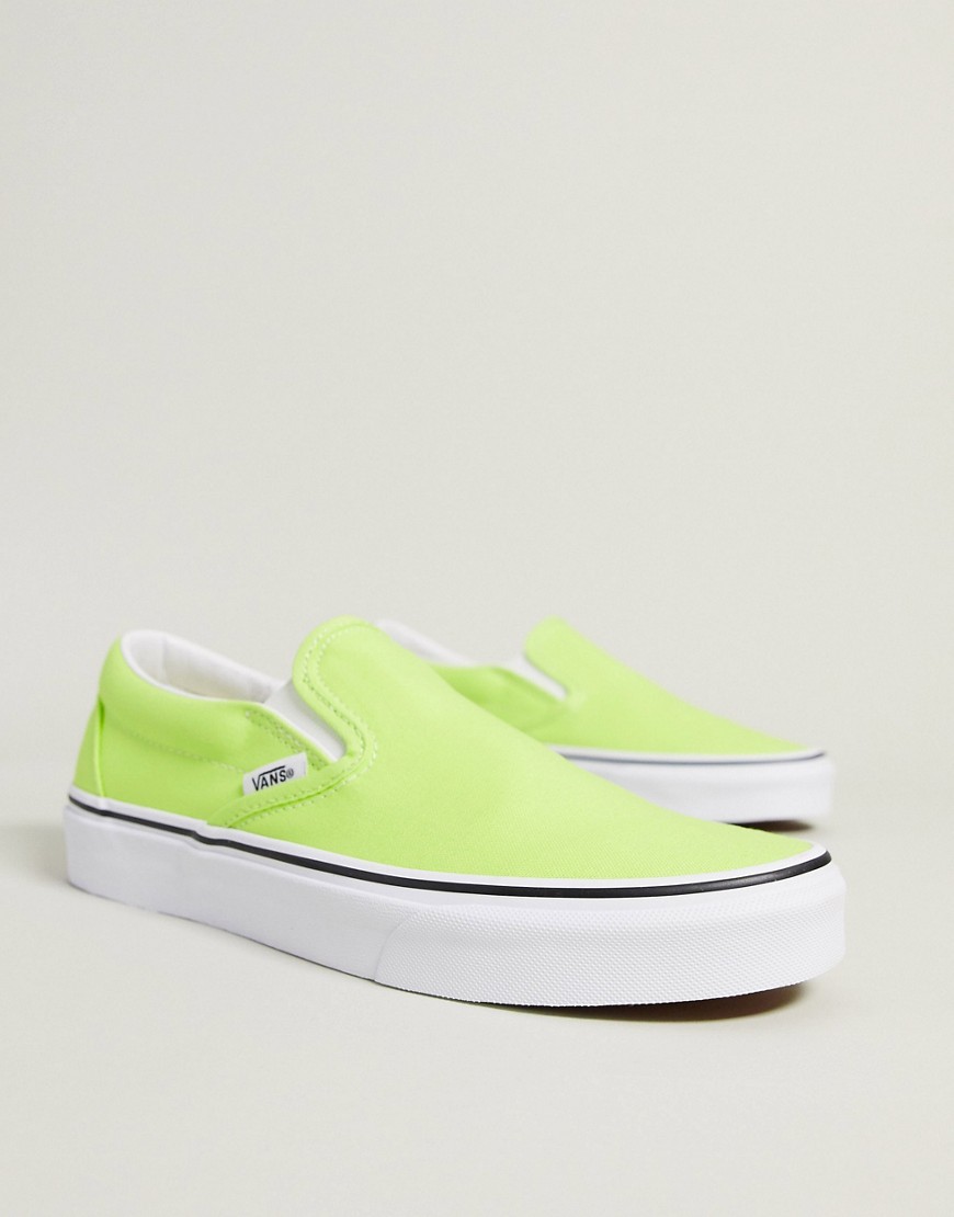 Vans - UA Classic - Sneakers verdi e bianco puro-Verde