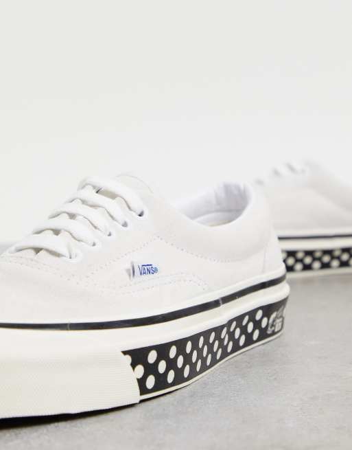 Vans noir a outlet pois blanc