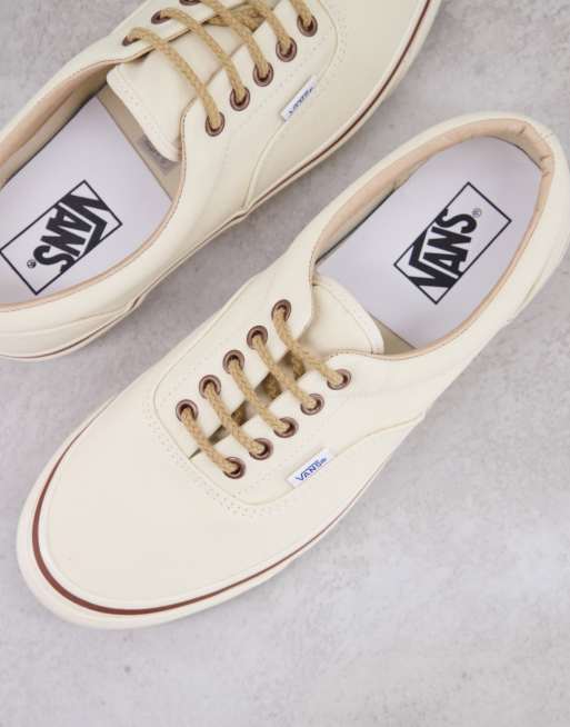 Tan and outlet white vans