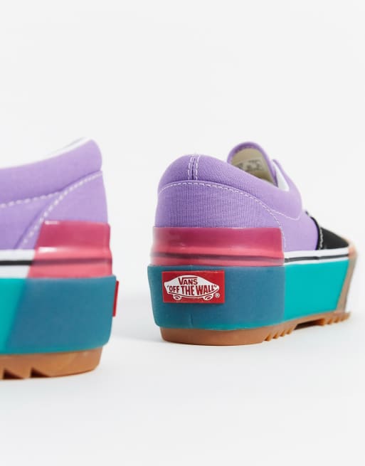 Vans on sale stacked confetti