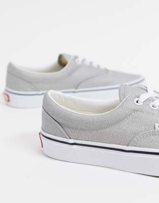 silver true white vans