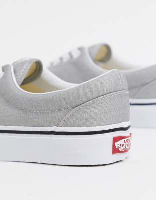 vans era silver