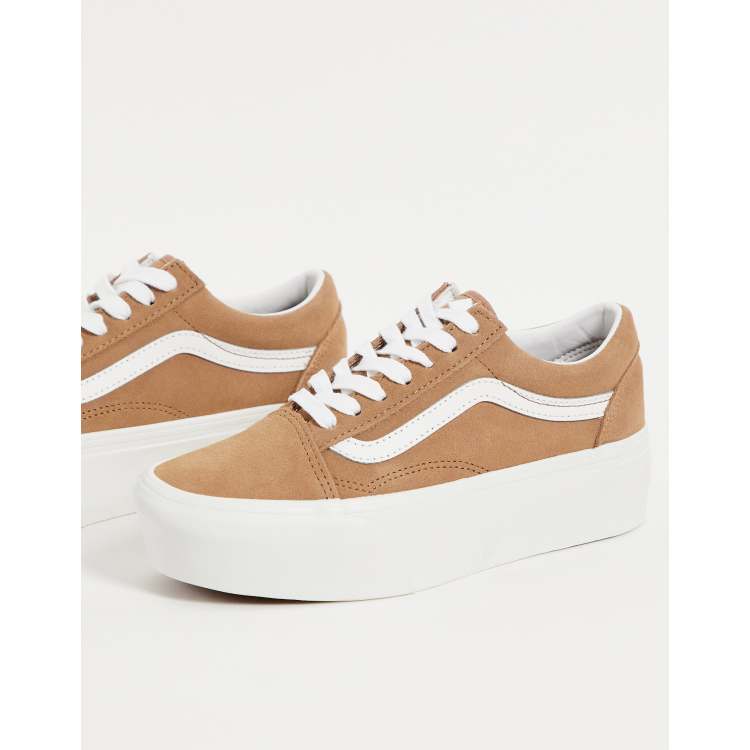 Vans semelle clearance marron