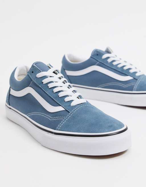 Vans - UA Old skool - Baskets - Bleu mirage/blanc pur | ASOS